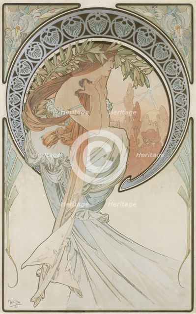 La Poesia (From the series The Arts), 1898.