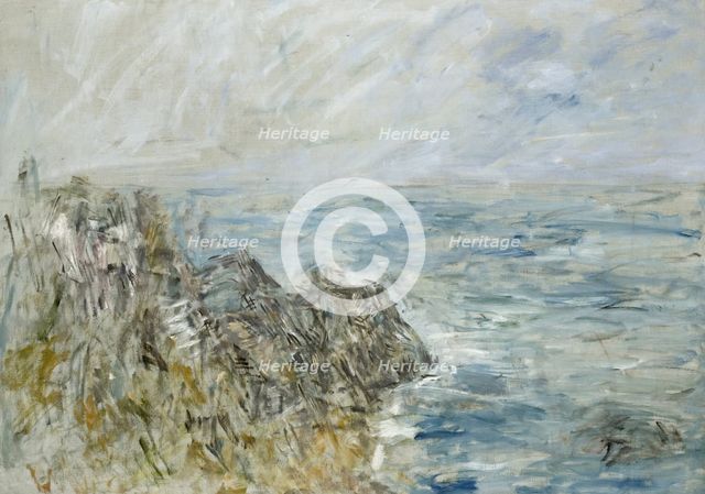 La Pointe du Raz, 1895-1897. Creator: Eugene Louis Boudin.