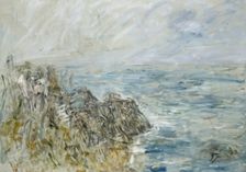La Pointe du Raz, 1895-1897. Creator: Eugene Louis Boudin