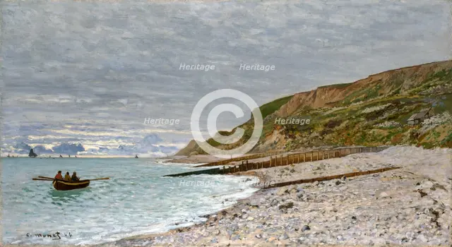 La Pointe de la Hève, Sainte-Adresse, 1864. Artist: Monet, Claude (1840-1926)