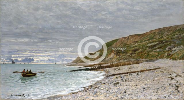 La Pointe de la Hève, Sainte-Adresse, 1864. Artist: Monet, Claude (1840-1926)
