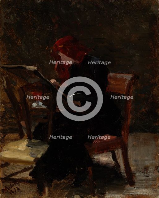 La Polonaise, 1878. Creator: Maria Wiik.