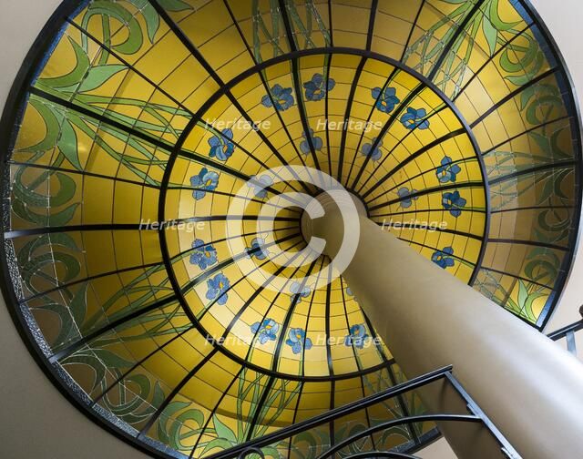 La Porteuse d'Eau, Saint-Gilles, Brussels, Belgium, (1904), c2014-c2017. Artist: Alan John Ainsworth.