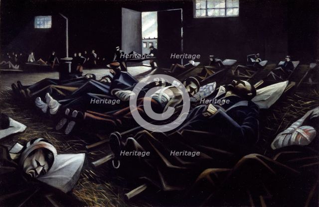La Patrie, 1916.  Creator: CRW Nevinson.