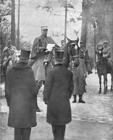 La Paix Victorieuse; Sur la rive droite du Rhin: l'occupation de Kehl, le 30 janvier 1919..., 1919. Creator: Unknown
