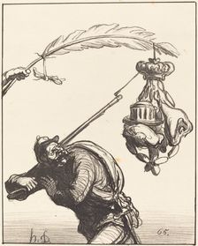 La paix à tout prix, 1870. Creator: Honore Daumier