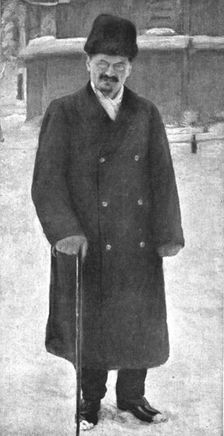 La paix des Bolcheviks; Trotzky a Brest-Litovsk 1918. Creator: Unknown