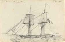 La Panne, 1839. Creator: Charles Meryon