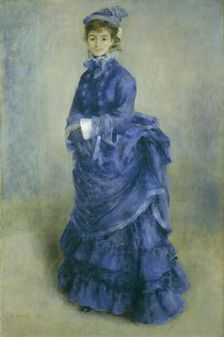 La Parisienne 1874. Artist: Pierre-Auguste Renoir