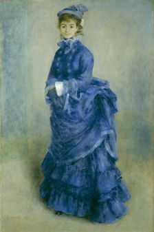 La Parisienne 1874. Creator: Pierre-Auguste Renoir