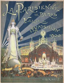 La Parisienne de Paris. Exposition universelle de 1900, 1900. Creator: Anonymous