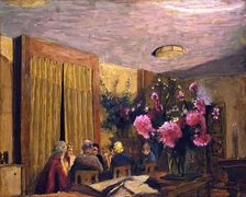 La Partie de Cartes, c1928. Creator: Edouard Vuillard