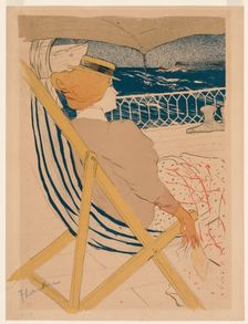 La Passagère du 54, 1896. Creator: Henri de Toulouse-Lautrec (French, 1864-1901)