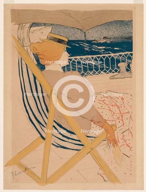 La Passagère du 54, 1896. Creator: Henri de Toulouse-Lautrec (French, 1864-1901).