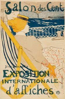 La Passagère du 54 (Salon des Cent), between 1895 and 1896. Creator: Henri de Toulouse-Lautrec