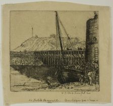 La Passerelle, Boulogne, 1902. Creator: Donald Shaw MacLaughlan