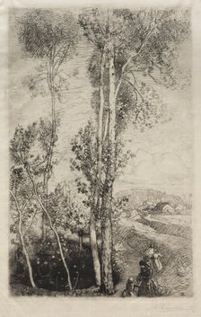 La Petite Mare, 1908. Creator: Auguste Louis Lepère (French, 1849-1918)