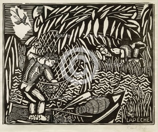La Pêche, 1910. Creator: Dufy, Raoul (1877-1953).