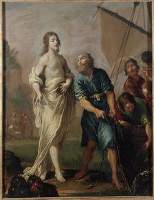La Pêche miraculeuse ou la Vocation de saint Pierre. "Petit may" de Notre-Dame. 1624, c1624. Creator: Claude Vignon