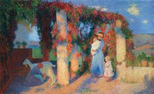 La pergola à Marquayrol, c1900-1910. Creator: Martin, Henri (1860-1943)