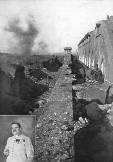 'La perte du fort de Vaux; Les fosses tragiques du glorieux ouvrage 1916 (1924) Creator: Guisan de l'Essert