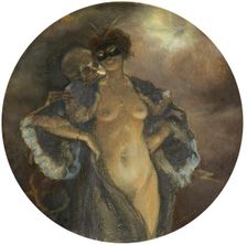 La Phalène (The Moth), 1915. Creator: De Boever, Jan Frans (1872-1949)