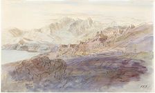 La Piana, 1868. Creator: Edward Lear