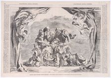 La Pietà, from "L'Illustration", August 29, 1863., August 29, 1863. Creators: Eugene Delacroix, Alexandre Pothey