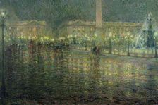 La Place de la Concorde, 1909. Creator: Le Sidaner, Henri (1862-1939)