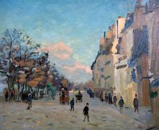 La Place Valhubert, Paris c1860-1927. Artist: Armand Guillaumin