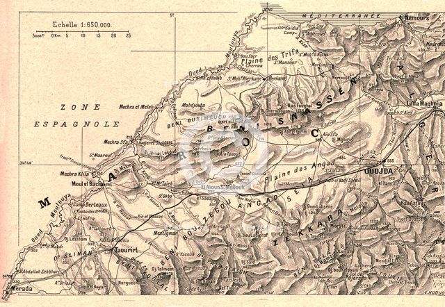 ''La plaine d'Oudjda; Afrique du nord', 1914. Creator: Unknown.
