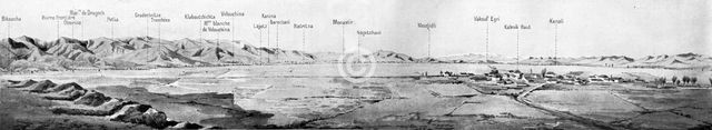 'La plaine de Monastir vue d'une hauteur au Nord de Florina', 1916. Creator: Unknown.