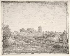 La Plaine de la Plante à Biau. Creator: Théodore Rousseau (French, 1812-1867)