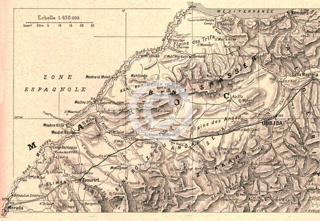 ''La plaine d'Oudjda; Afrique du nord', 1914. Creator: Unknown.