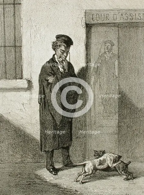 La Premiere cause, 1857. Creator: Félicien Rops.