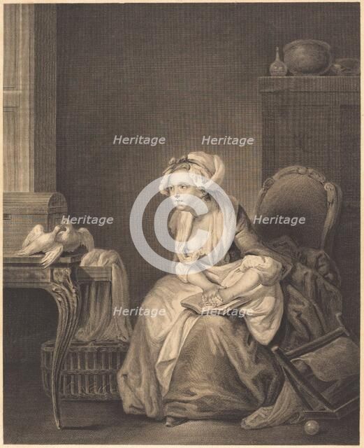 La premiere lecon d'amour. The First Love Lesson. Creator: Nicolas-Joseph Voyez.