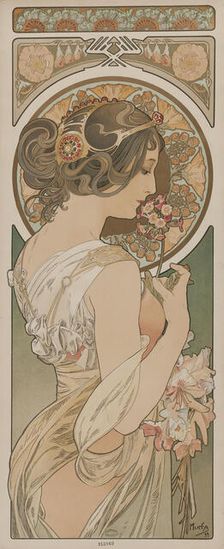 La primevère, 1899. Creator: Mucha, Alfons Marie (1860-1939)