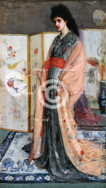 La Princesse du Pay de la Porcelaine, 1864. Artist: Whistler, James Abbott McNeill (1834-1903)