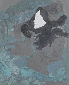 La princesse Ylsdin, 1890s. Creator: Georges de Feure