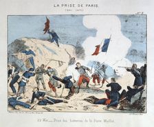 La Prise de Paris 22 May 1871. Artist: Anon