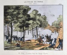 La Prise de Paris 22 May 1871. Artist: Anon
