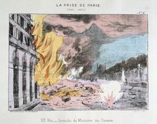 La Prise de Paris 23 May 1871. Artist: Anon