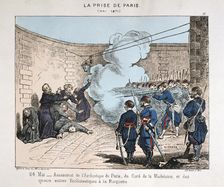 La Prise de Paris 24 May 1871. Artist: Anon