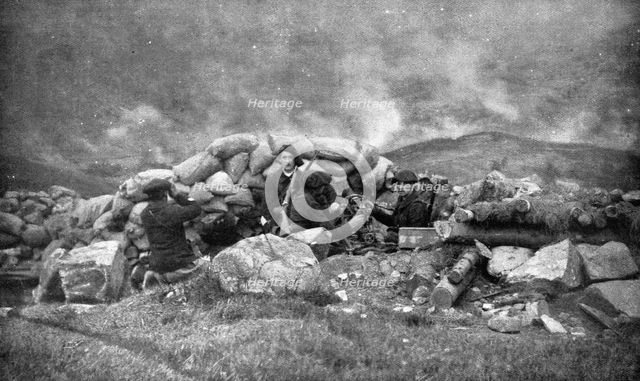 ''La prise du Braunkopf; le soir, le Braunkopf est a nos', 1915. Creator: Unknown.