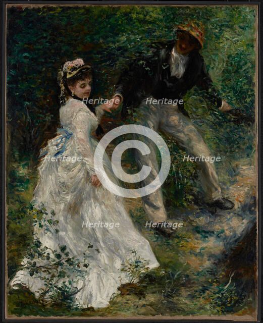La Promenade, 1870. Artist: Renoir, Pierre Auguste (1841-1919)