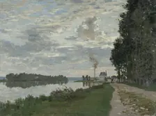 La Promenade d'Argenteuil. Artist: Monet, Claude (1840-1926)