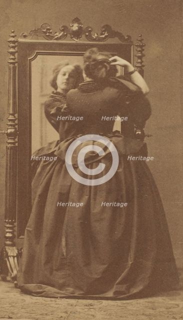 La Psyché, 1860s. Creator: Pierre-Louis Pierson.