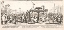 La Roue (Breaking on the Wheel), 1633. Creator: Jacques Callot