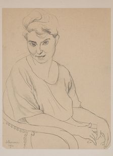 La Roumaine, 1921. Creator: Roger de la Fresnaye