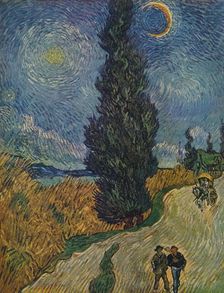 La Route Aux Cypres 1890. Artist: Vincent van Gogh